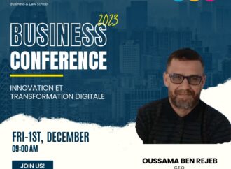 Oussama Ben Rejab at the IHE SOUSSE 2023 business conference – SkillfulTech